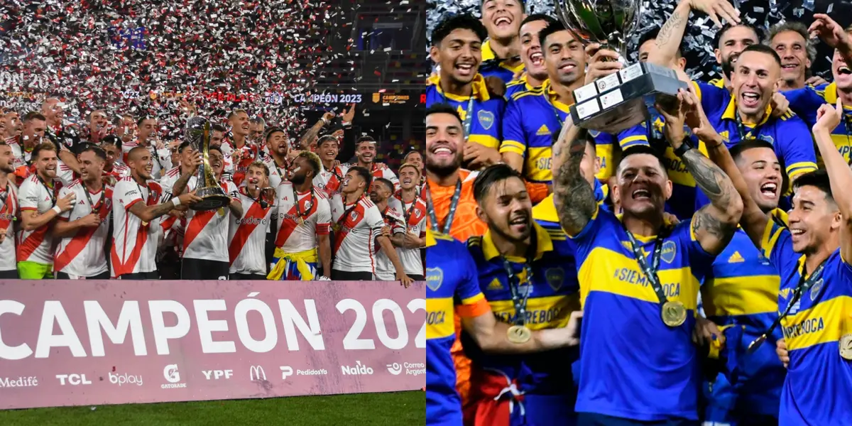 Boca y River campeones