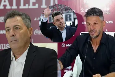Además, el entrenador de Lanús lo comparó con Marcelo Gallardo. Durísimo.
