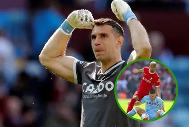 Además, Emiliano Martínez le dio una mano a Garnacho y Lisandro Martínez.