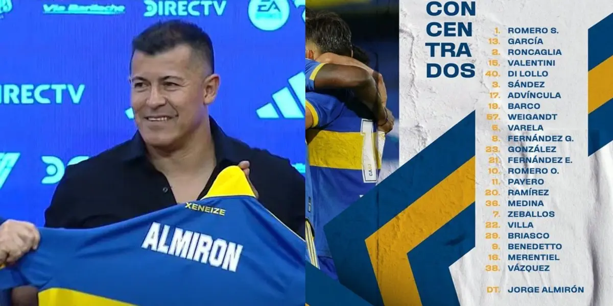 Además, Jorge Almirón decidió borrar a dos futbolistas.