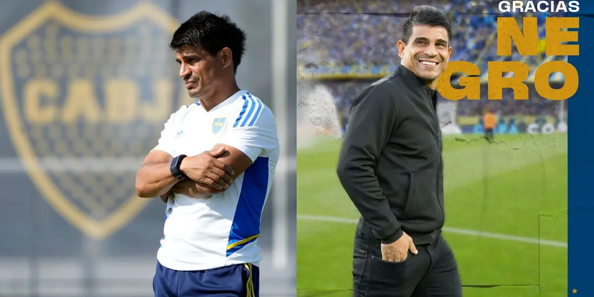 Además, lo anunció Chicho Serna en las puertas del predio de Ezeiza.