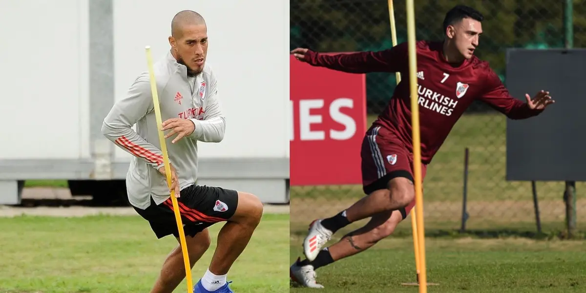 Además, vuelven a entrenar los dos centrales titulares de Demichelis.