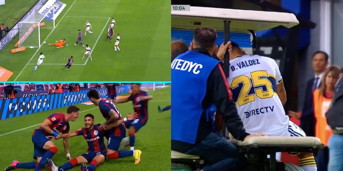 Bruno Valdez y Pol Fernández fueron los responsables del primer gol de San Lorenzo.