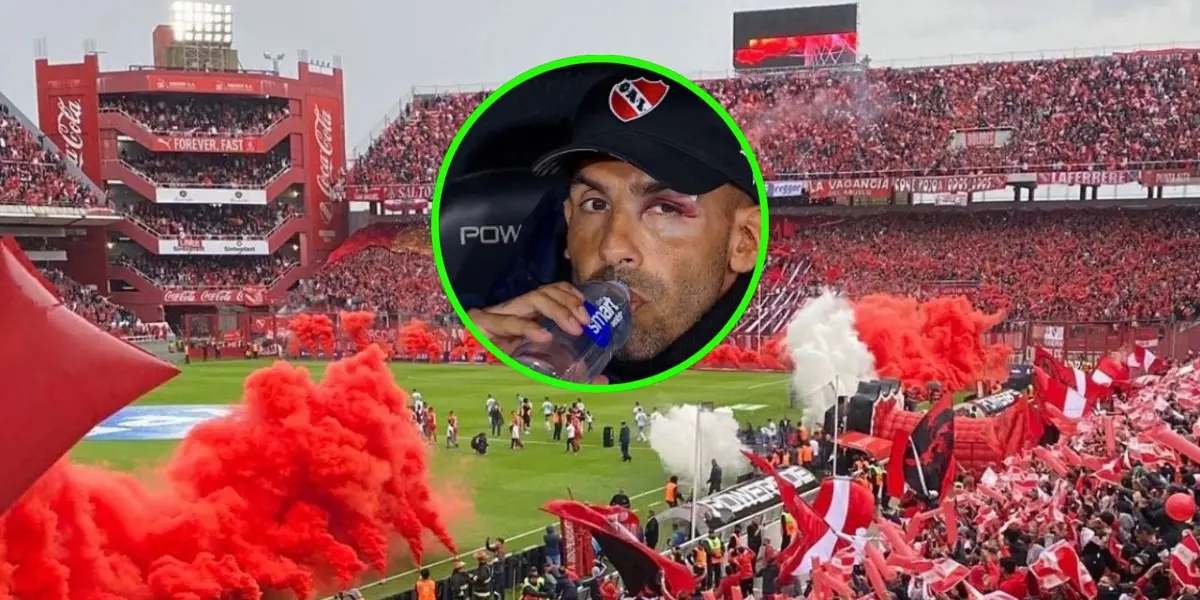 "Carlitos" le cambió la cara a un equipo que venía peleando por no descender y hoy pelea el torneo. La hinchada le hizo llegar su cariño.