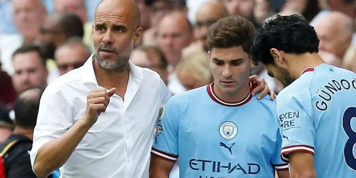 El argentino acompañará a Haaland en el ataque del Manchester City.