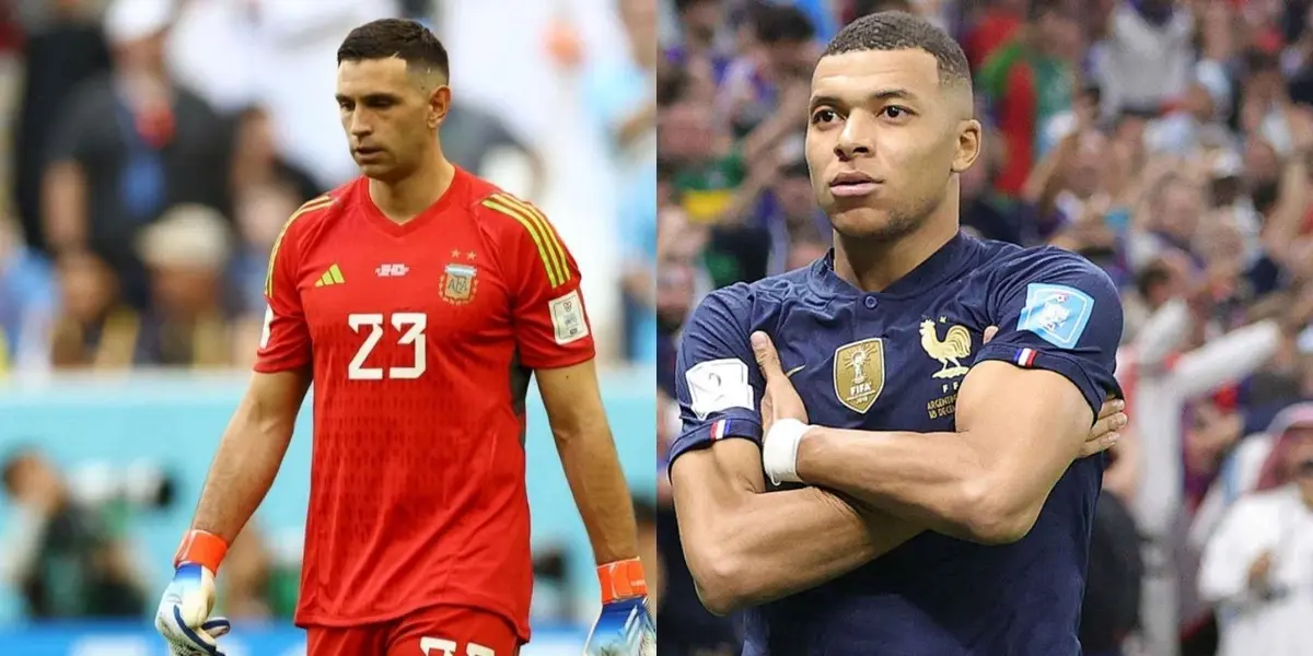 El arquero argentino tuvo palabras muy buenas hacia el delantero de la Selección de Francia.