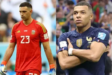 El arquero argentino tuvo palabras muy buenas hacia el delantero de la Selección de Francia.