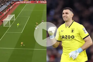 El arquero de la Selección Argentina sigue demostrando su grandeza en la Conference League.