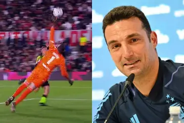 El arquero del Millonario fue clave en la victoria contra Barracas Central.