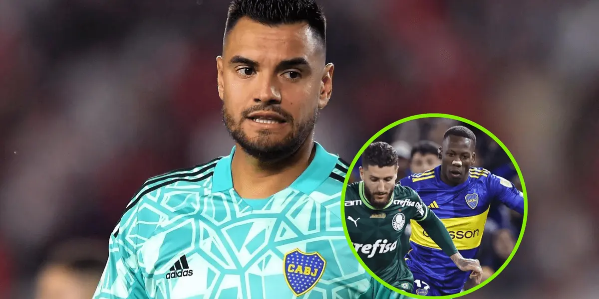 El arquero del Xeneize no dejó pasar algo que no le gusta de su rival.