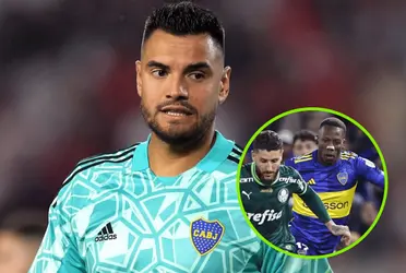 El arquero del Xeneize no dejó pasar algo que no le gusta de su rival.