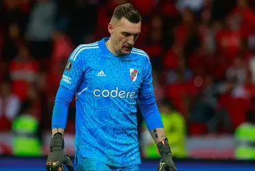 El arquero no viene en su mejor nivel y lo dejó en claro en una jugada.