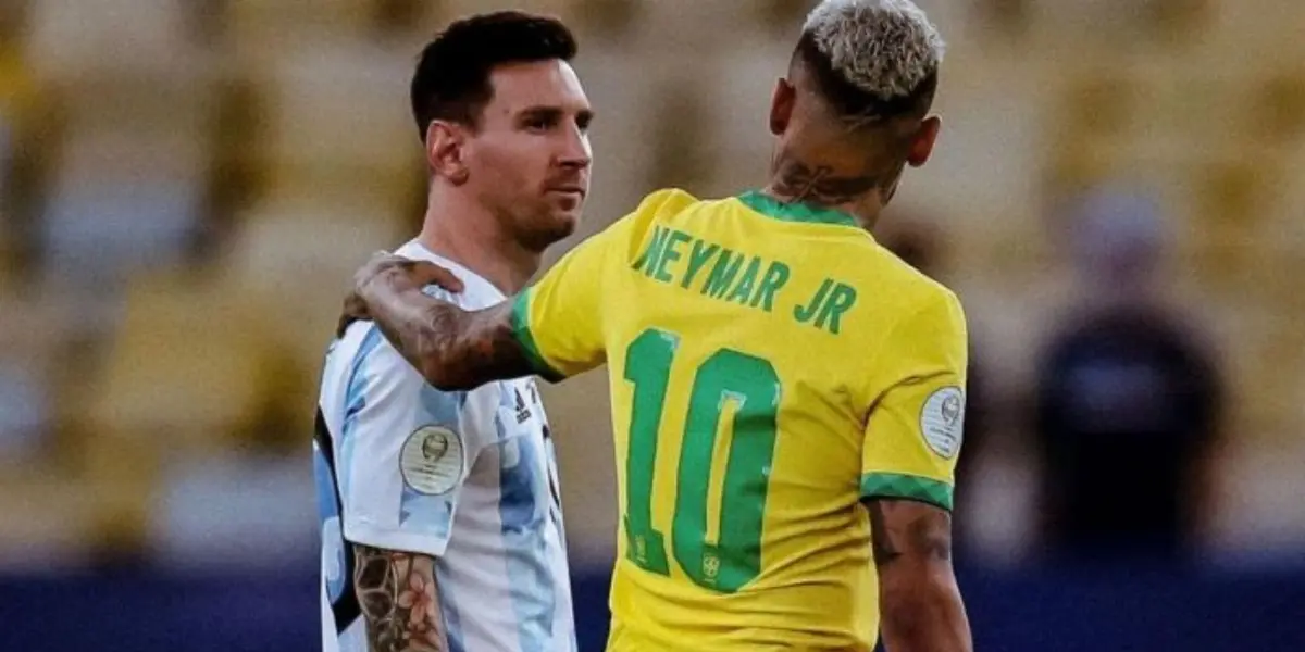 El astro argentino no se olvida de ‘Ney’ y le dejó un mensaje de aliento en sus redes.