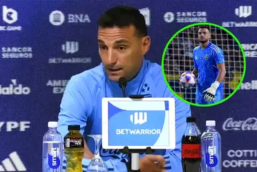 El comandante de la Scaloneta se refirió al andar del portero que llevó al Xeneize a la final de la Libertadores. ¿Qué dijo?