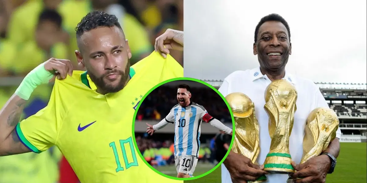 El crack brasileño pasó al mejor jugador de la historia de su país.