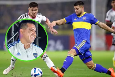 El defensor abrió el marcador contra el Colo Colo en la Copa Libertadores.