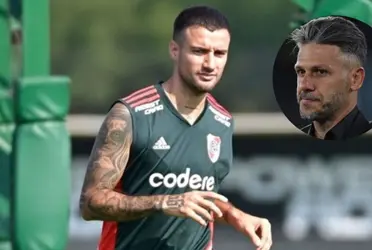 El defensor no es tenido en cuenta por Martín Demichelis y aún no decidió su futuro deportivo.