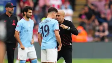 El delantero argentino se refirió al trabajo del catalán en Inglaterra y lo que significa tenerlo como DT.