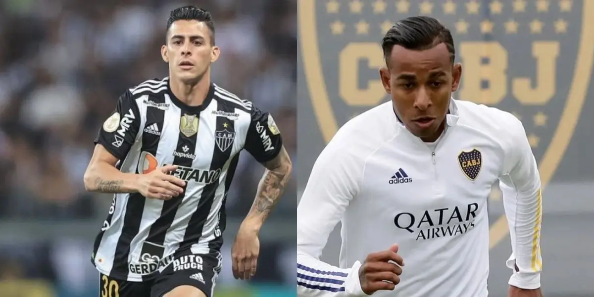 El delantero colombiano no pudo estar en el entrenamiento de Jorge Almirón.