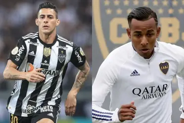 El delantero colombiano no pudo estar en el entrenamiento de Jorge Almirón.