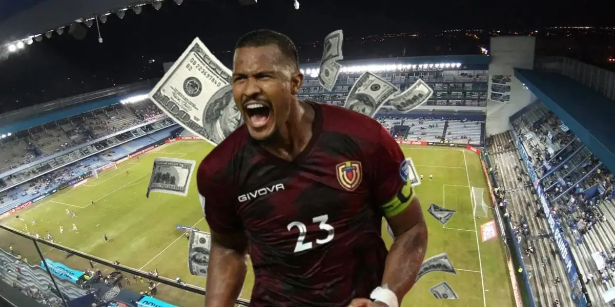 El delantero de la selección vinotinto manifestó su intención de irse del país a fin de año.