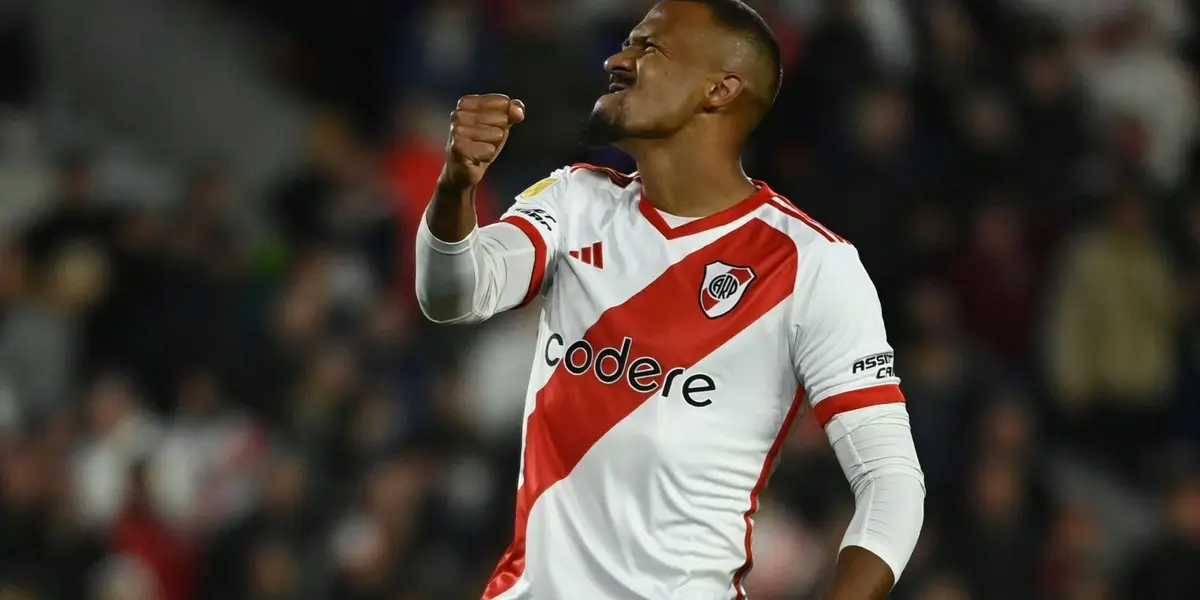 El delantero marcó el único gol del partido ante Talleres.