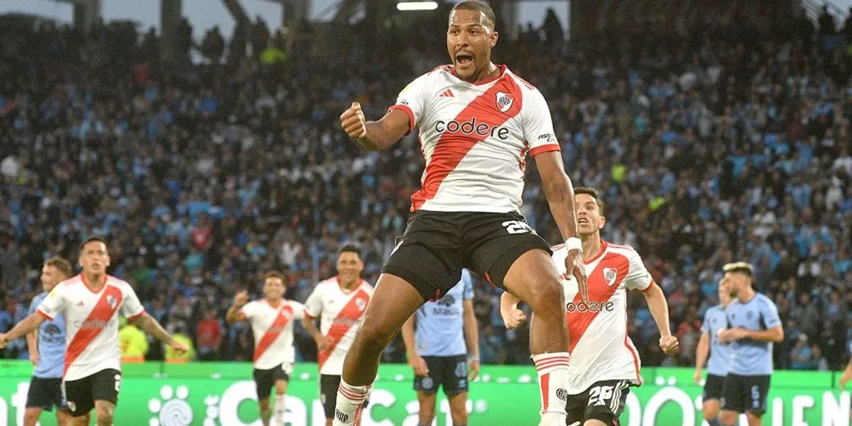 El delantero venezolano abrió el marcador de la victoria del Millonario sobre el Pirata cordobés.