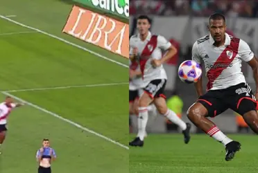 El delantero venezolano marcó su sexto tanto en el campeonato local y quedó a tres de Passerini.