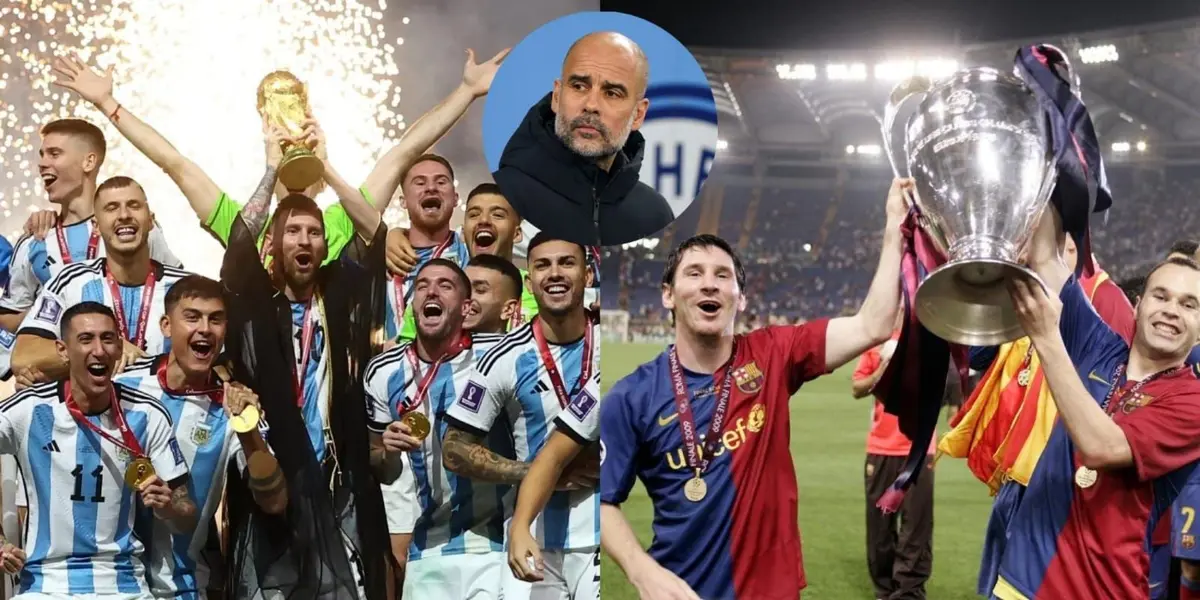 El director técnico español hizo referencia a la comparación que hizo Lionel Messi entre los 2 equipos que quedaron en la historia.