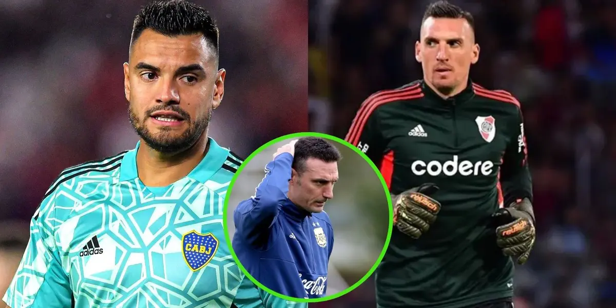 El entrenador de Argentina tuvo que buscar otro arquero por la lesión de Rulli.