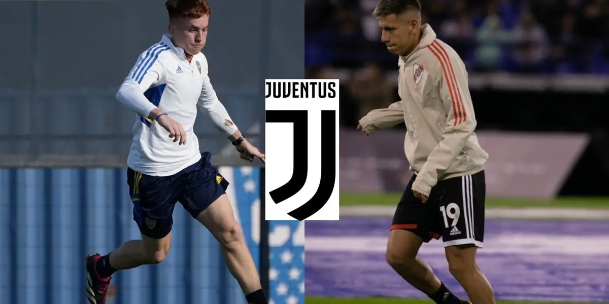 El equipo italiano busca a otro jugador además de los jóvenes de River y Boca.