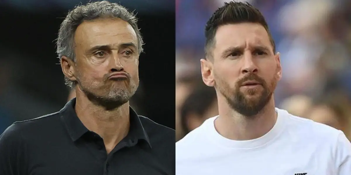 El ex entrenador que supo disfrutar a Leo, ahora le faltó el respeto.