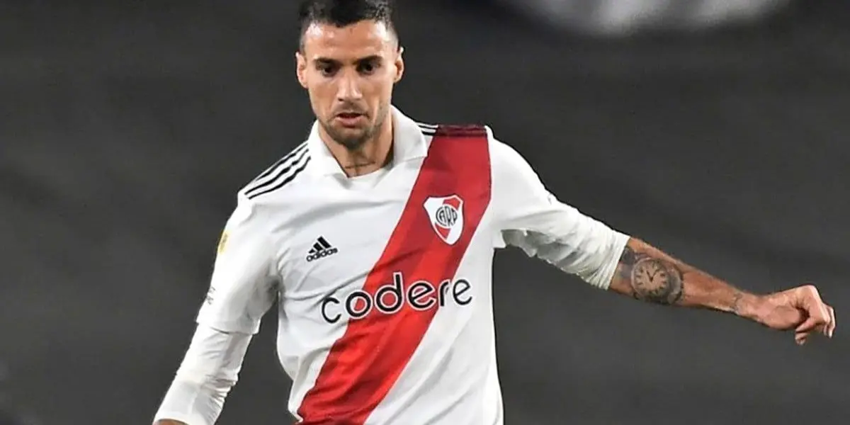 El último partido del defensor de River había sido el 28 de enero por la Liga Profesional.