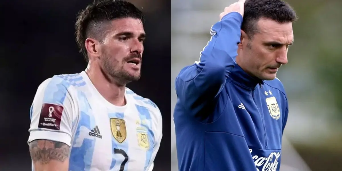 El volante de la Selección Argentina sorprendió a todos.