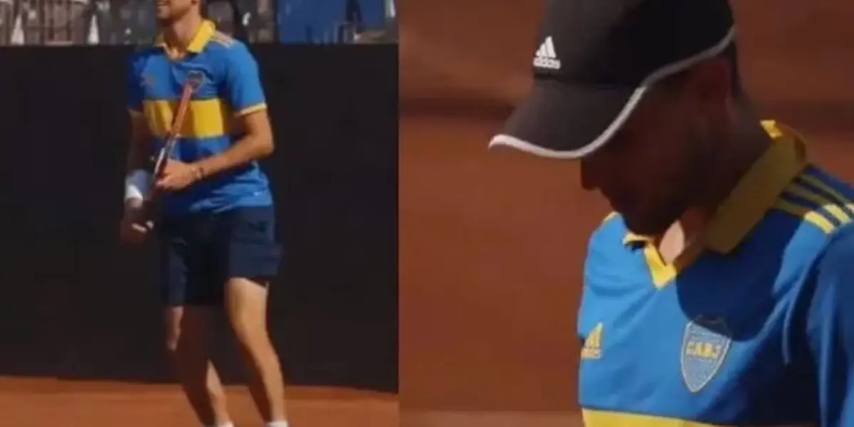 Fue en la previa del ATP de Chile y emocionó a todos los fanáticos.
