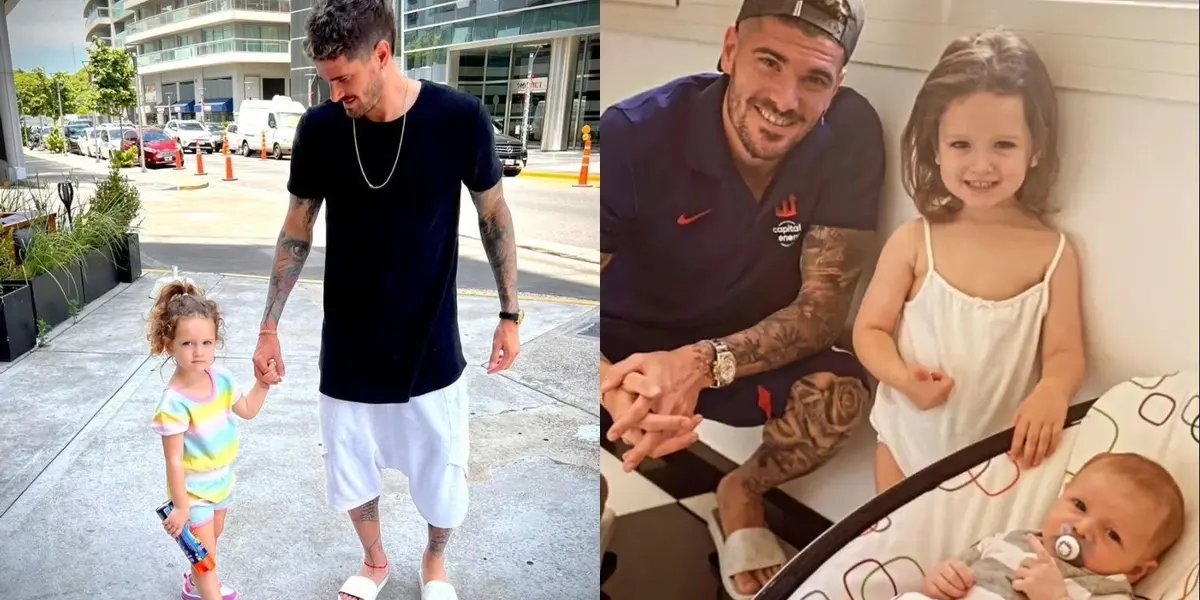 Generalmente no se suele mostrar con sus niños pero ahora tuvo un muy buen accionar.