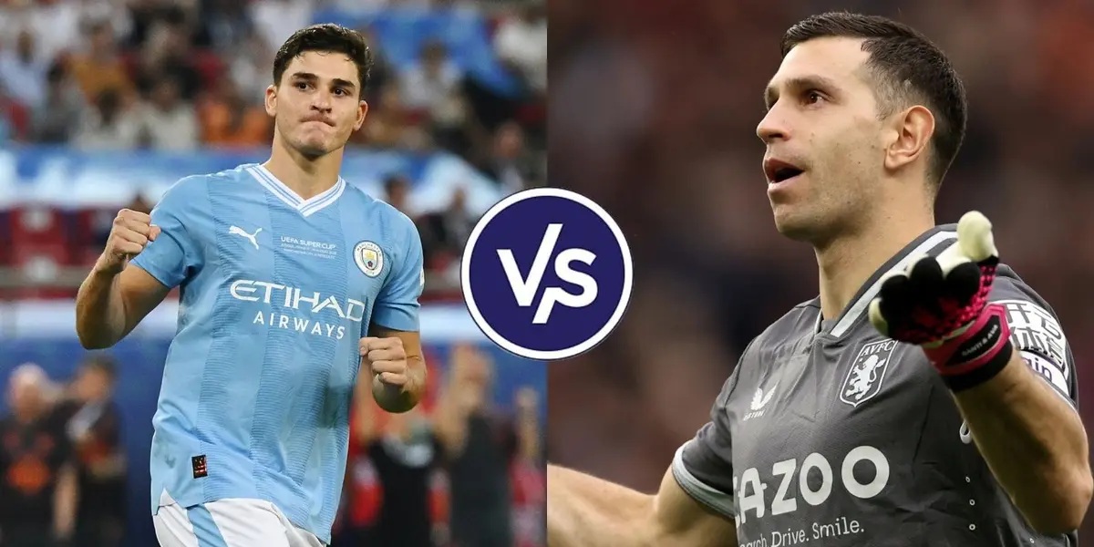 Habrá un nuevo duelo de argentinos en la Premier League cuando se enfrenten Manchester contra Aston Villa.