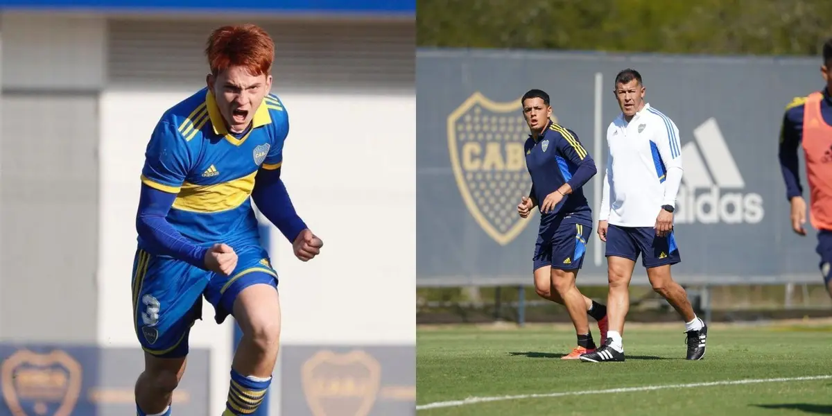 Jorge Almirón subió a tres chicos a entrenar con el plantel profesional teniendo en cuenta las lesiones y suspensiones.