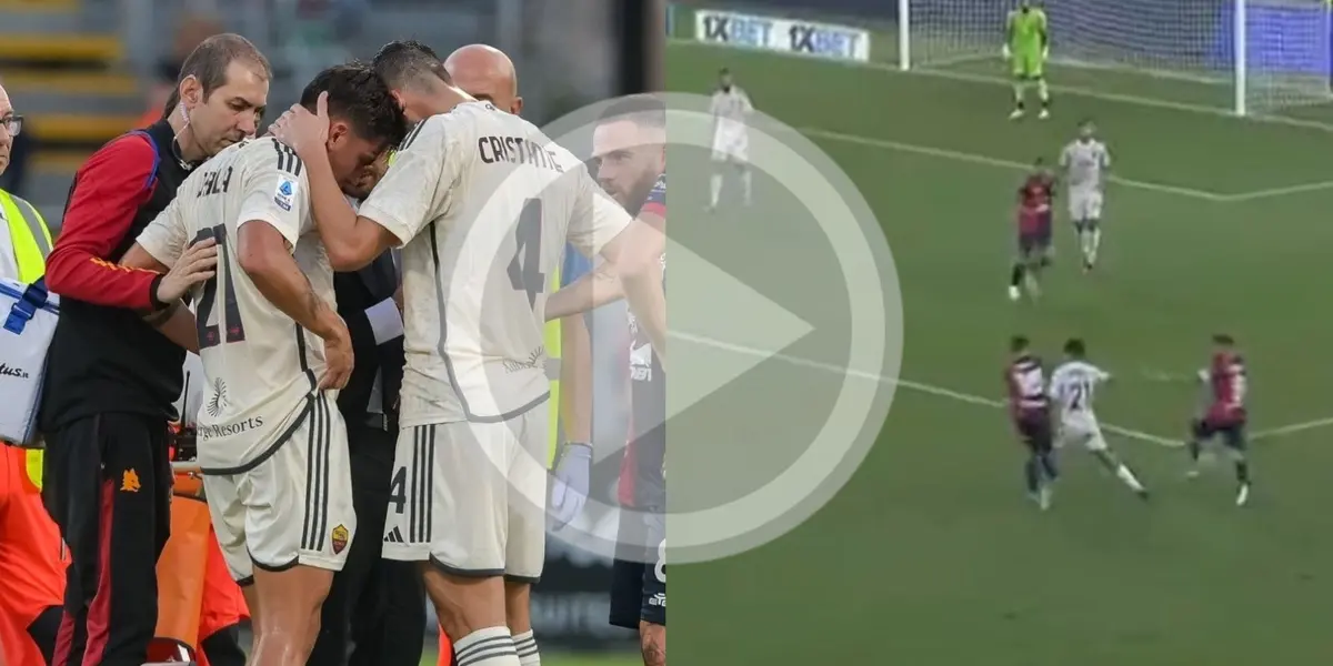 La Joya sufrió una dura entrada que provocó la lesión por la cual quedó desafectado.