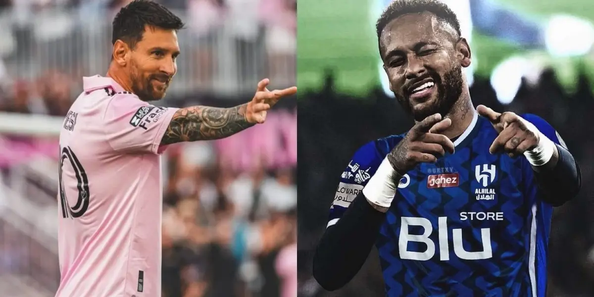 Leo está contento en Estados Unidos, mientras que a Ney le ofrecieron de todo en Arabia Saudita.