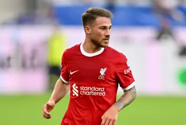 Mac Allister vive un gran momento en el Liverpool.