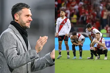 Martín Demichelis busca un 9 para River.