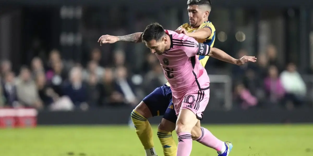 Messi el primer encuentro