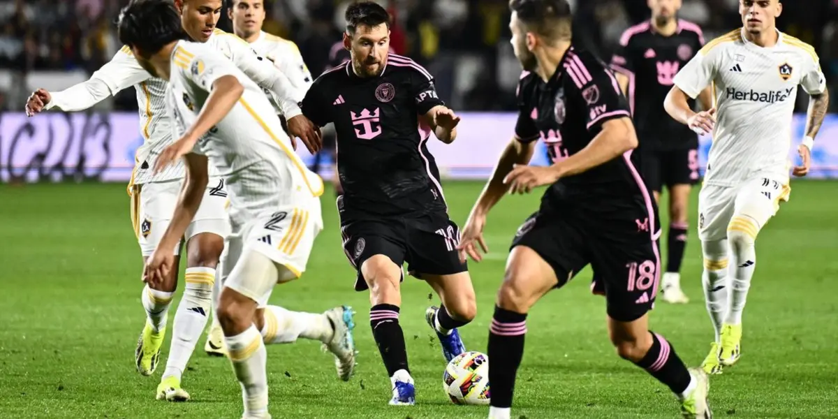 Messi en el último encuentro