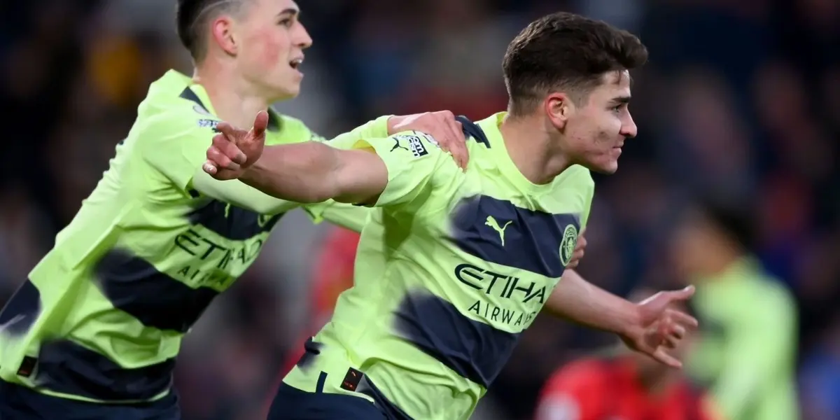 No venía jugando en el Manchester City pero el entrenador le dio la chance.