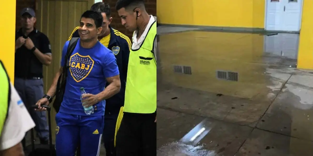 Pese a la victoria contra Olimpo, los futbolistas vivieron un feo momento en los vestuarios.