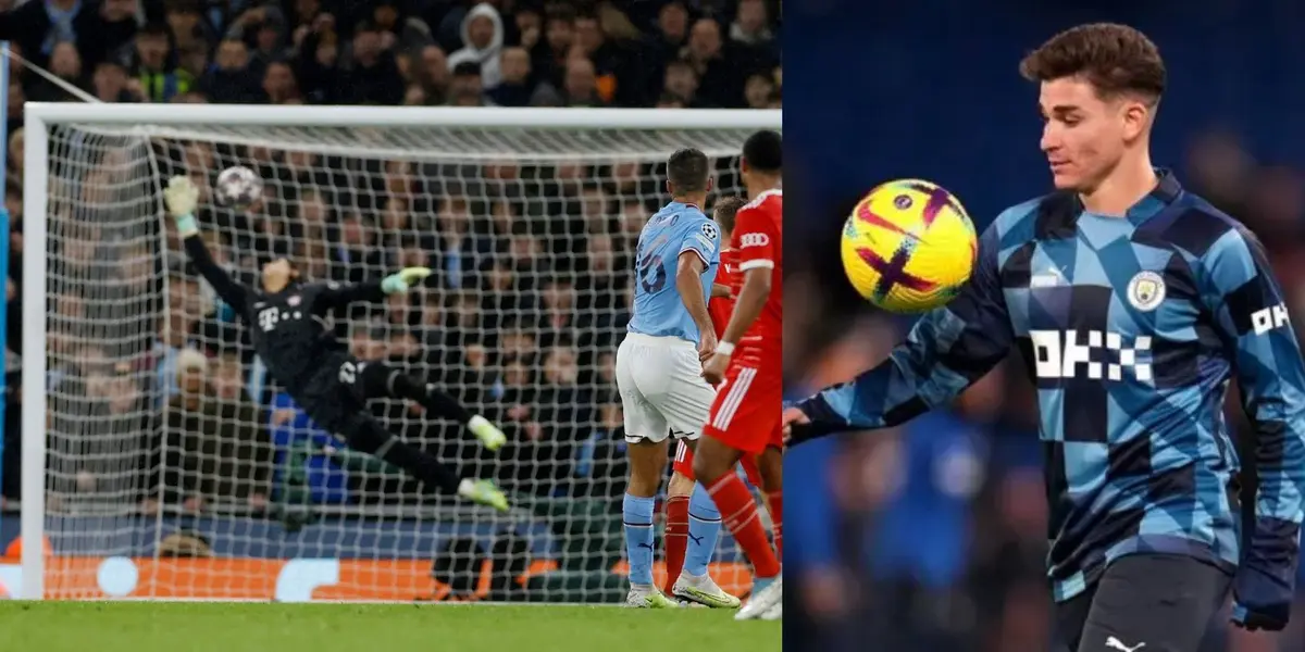 Rodri convirtió el tanto del equipo ante el Bayern Múnich.