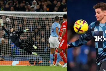 Rodri convirtió el tanto del equipo ante el Bayern Múnich.