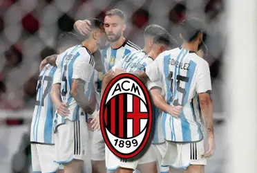 Se conoció mientras se jugaba el partido entre Argentina e Indonesia.