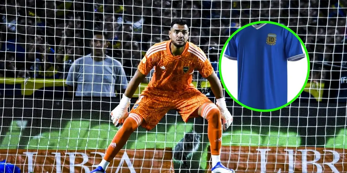 Un ex jugador del club trazó un paralelismo entre el actual portero y un histórico arquero argentino.